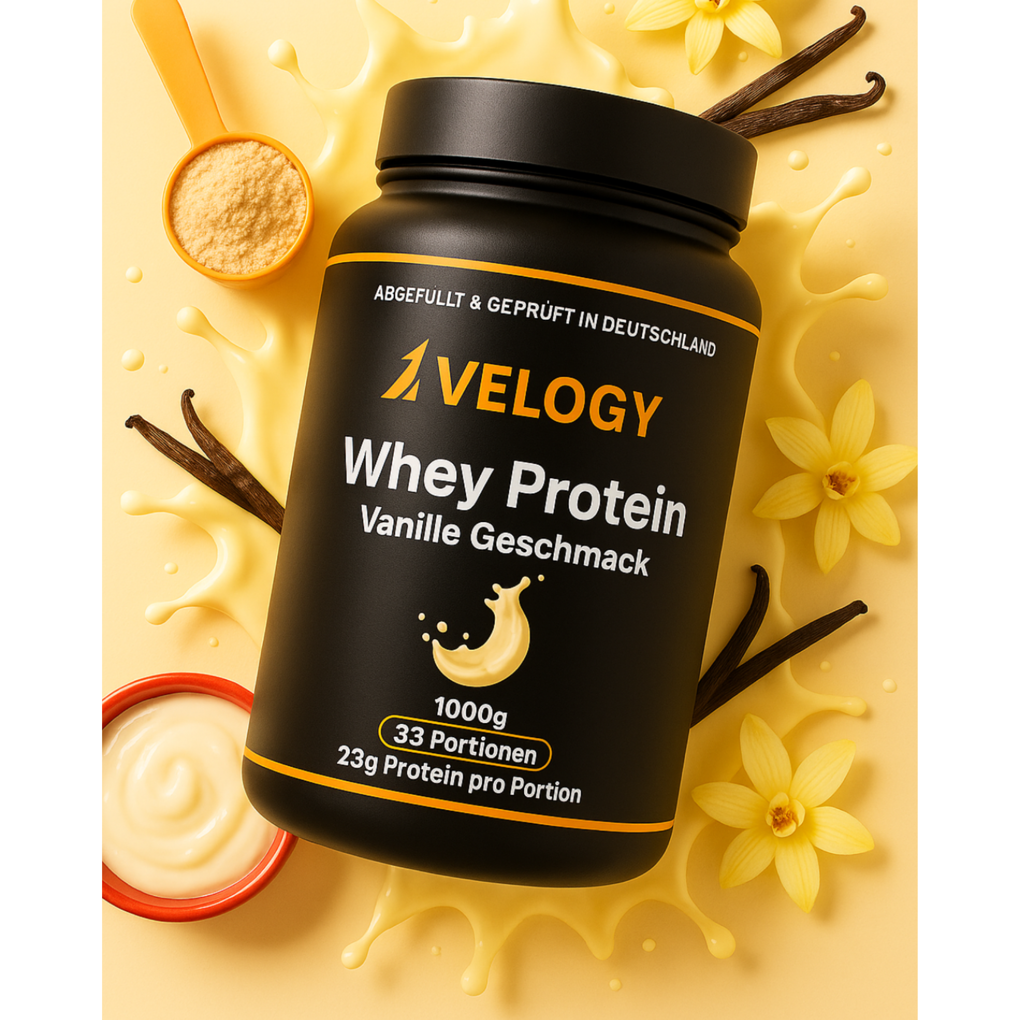 Premium Whey Protein Vanille - 1.000g