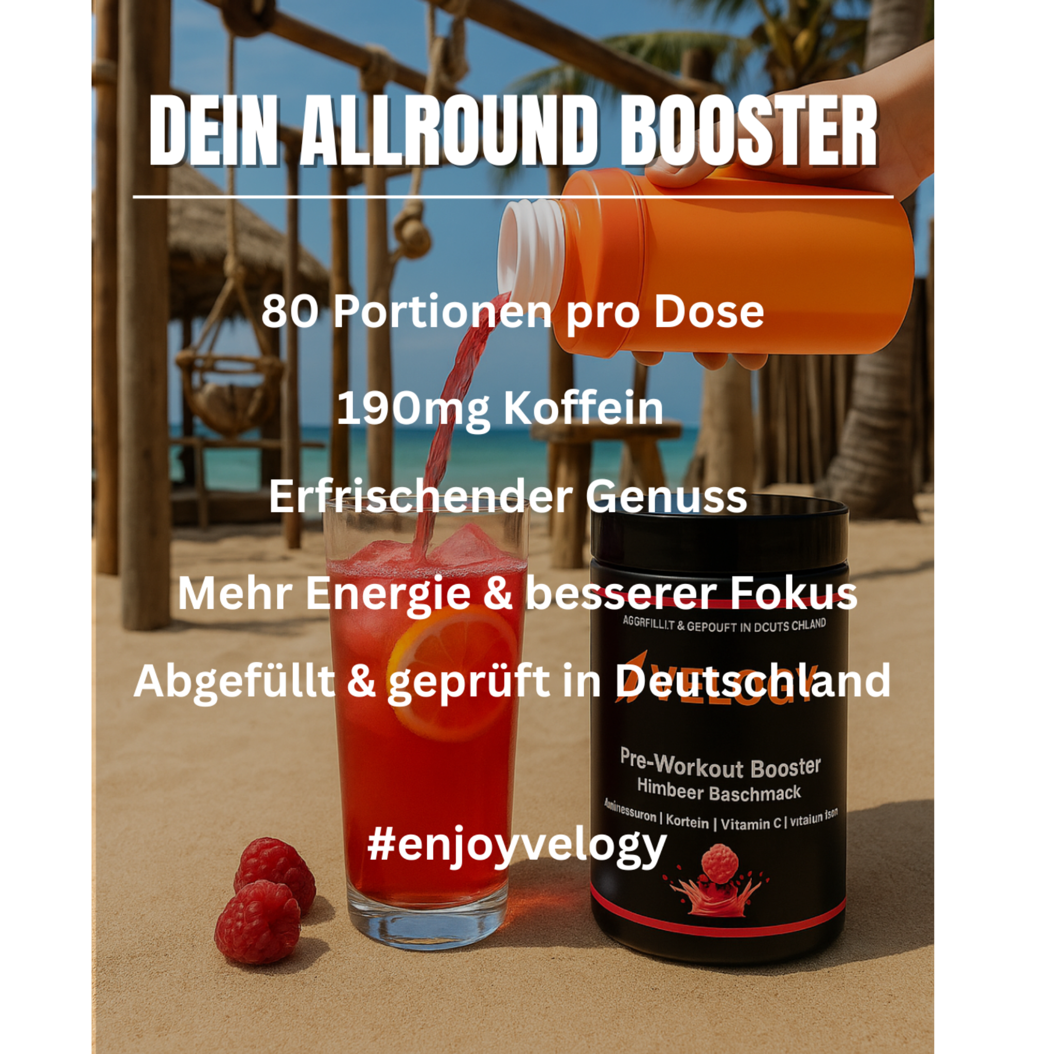 VELOBOOST Grüner Apfel - 520g