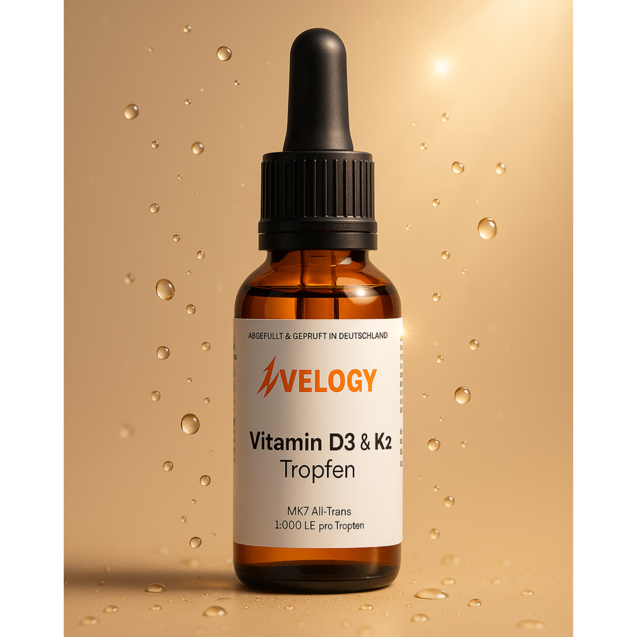 Vitamin D3K2 - 1.700 Tropfen