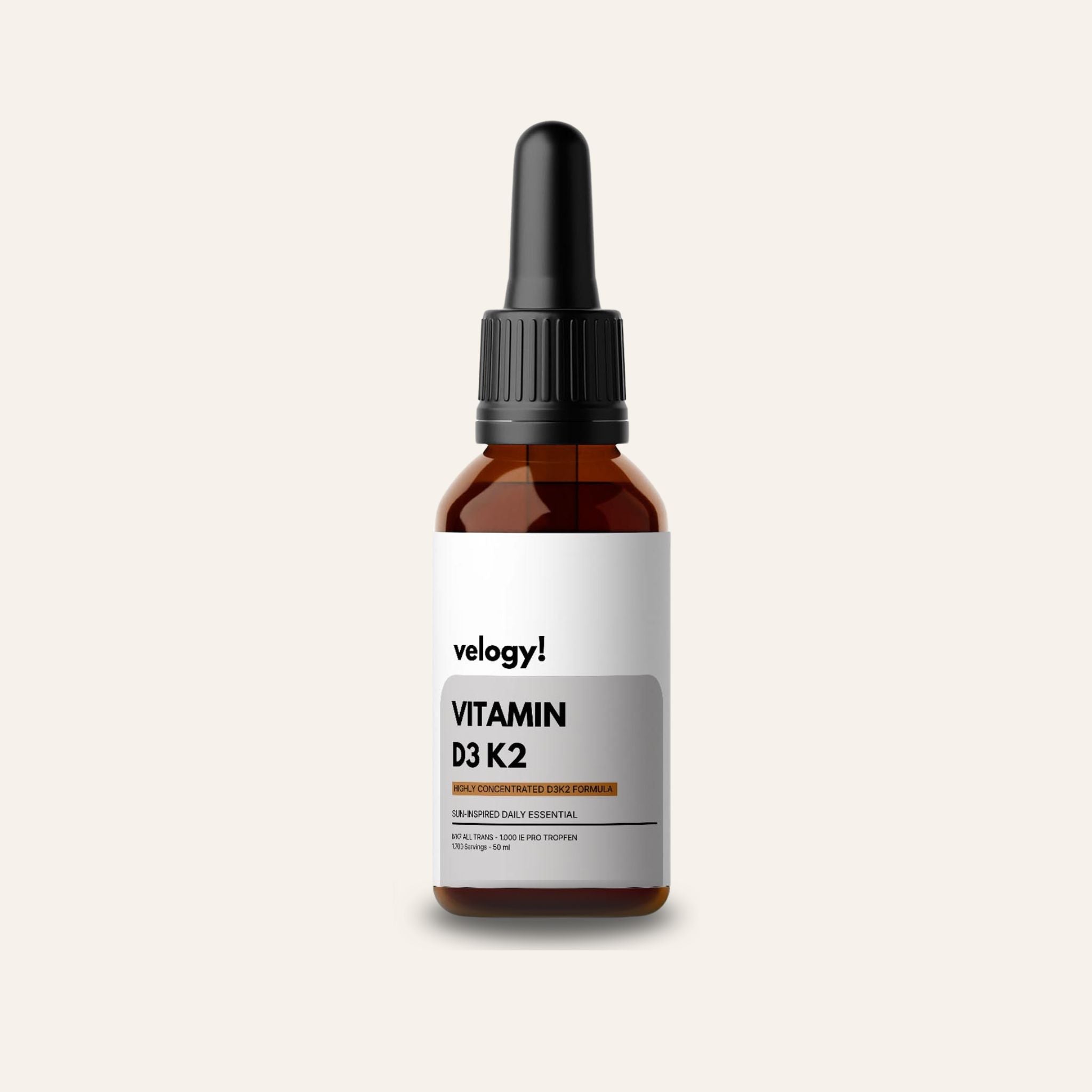 Vitamin D3K2 - 1.700 Tropfen