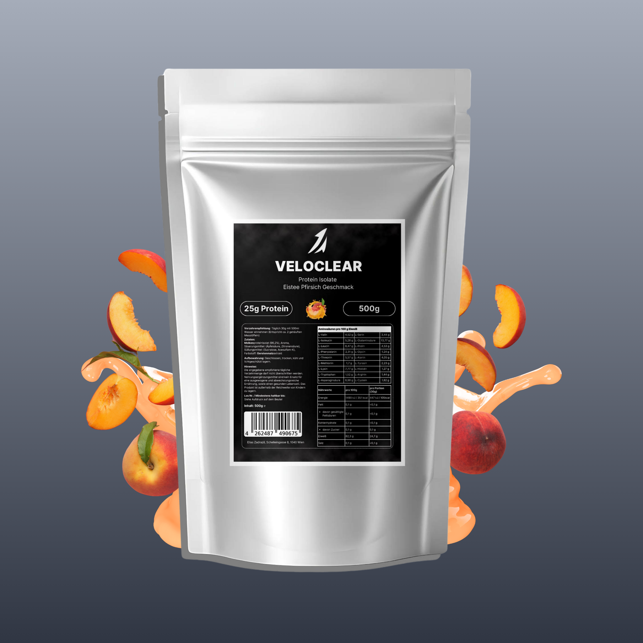 VELOCLEAR Eistee Pfirsich