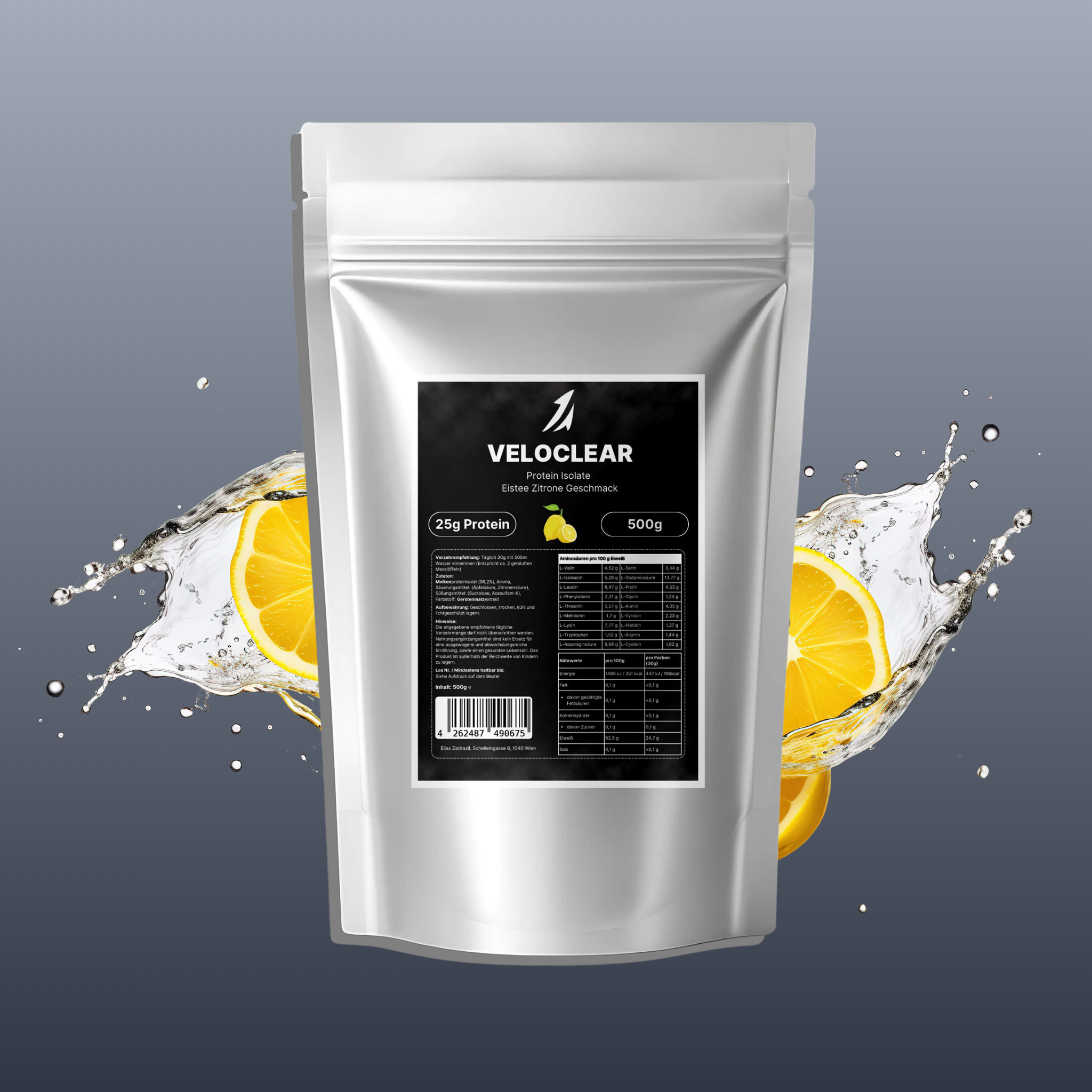 VELOCLEAR Eistee Zitrone