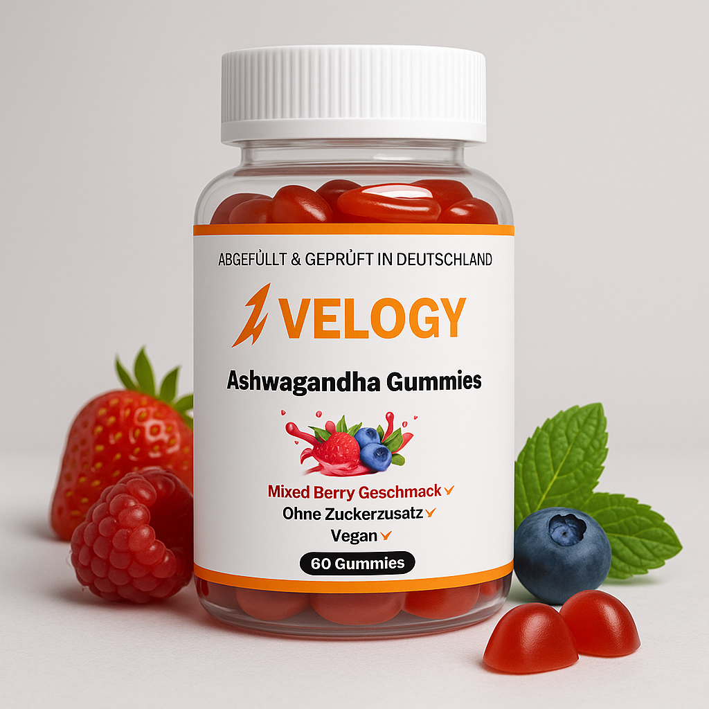 Ashwagandha Gummies + B6: 60 Stk