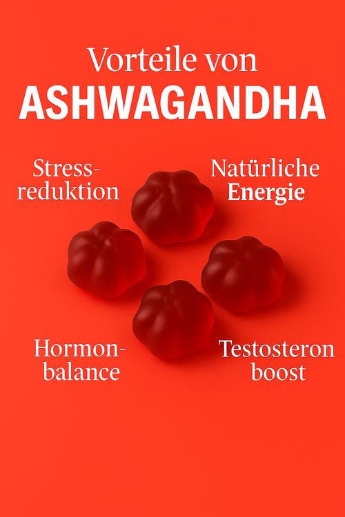 Ashwagandha Gummies + B6: 60 Stk