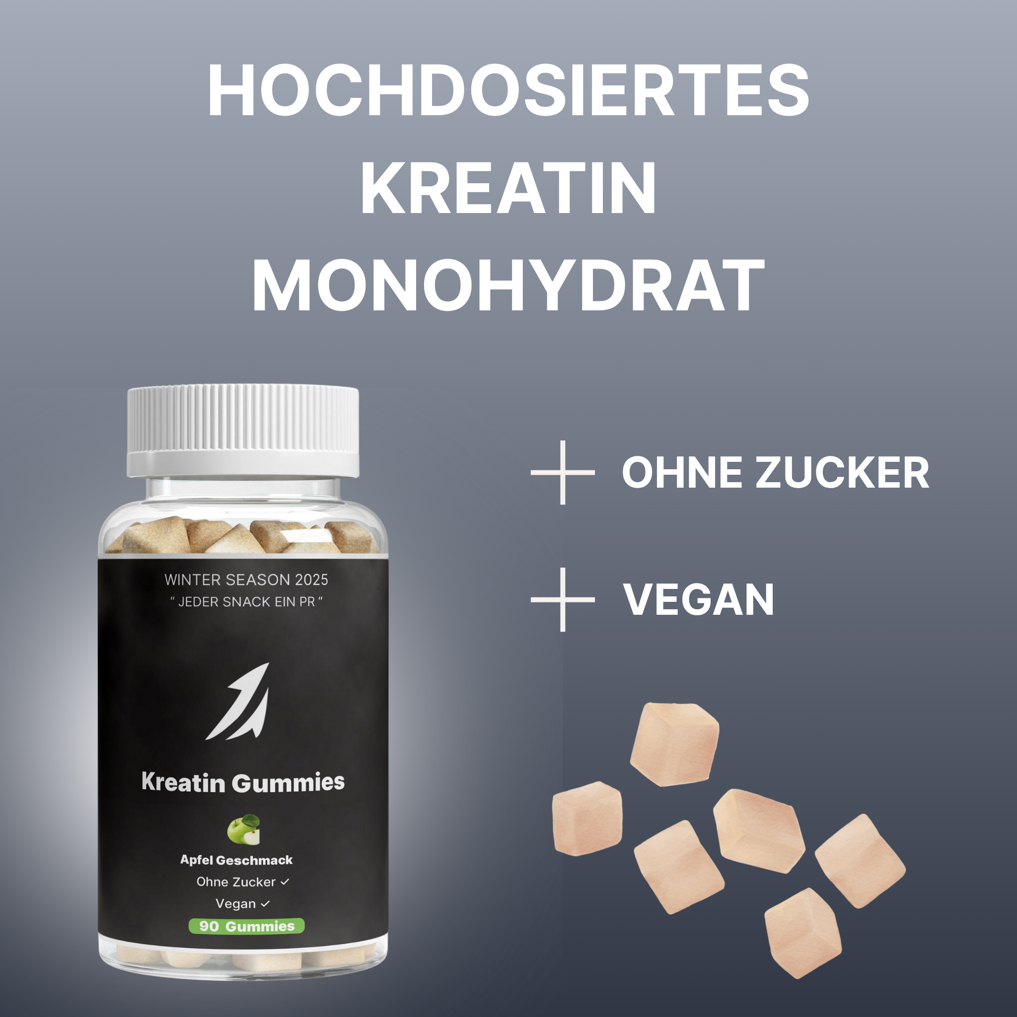 Kreatin Gummies - 90 Stk.