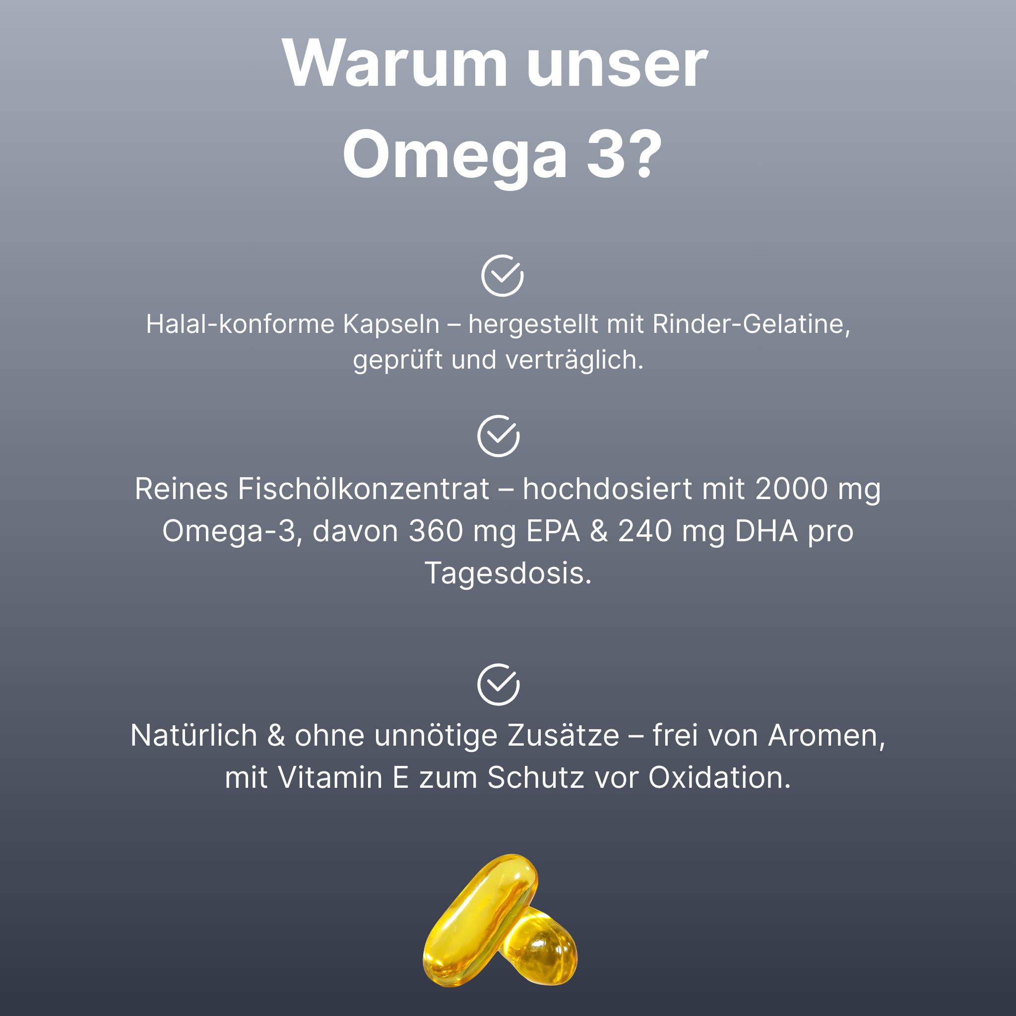 Omega 3 - 120 Softgels