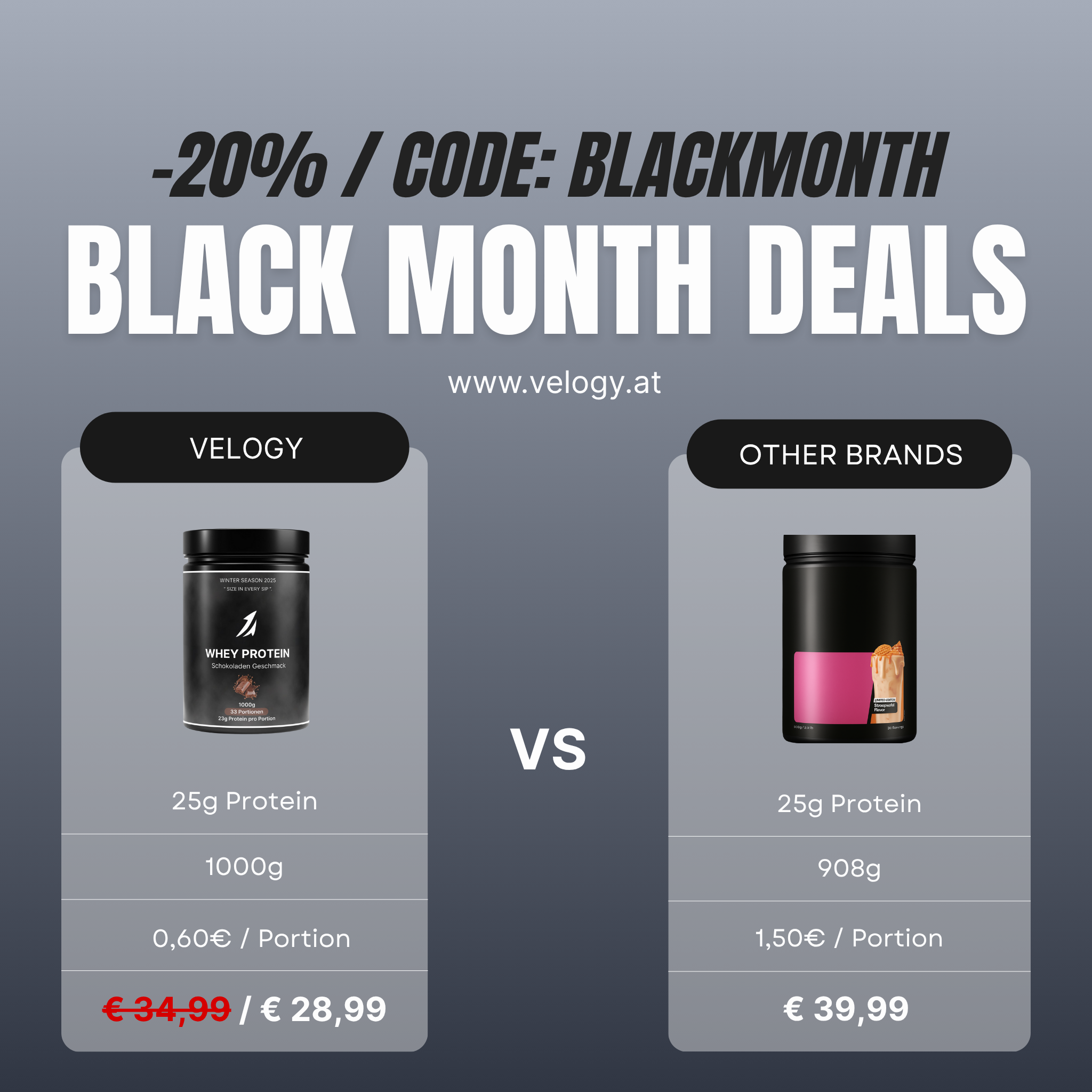 Premium Whey Protein Cookies - 1.000g